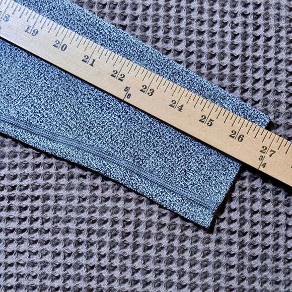 Lululemon Get Outside Get Sweaty Heathered Gray Long‑Sleeve Shirt M - Picture 4 of 5